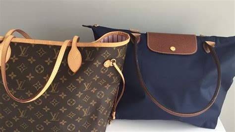 longchamp vs louis vuitton|neverfull vs louis vuitton.